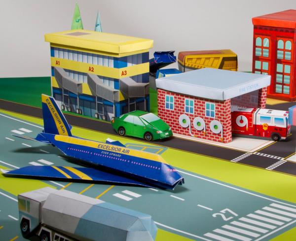Origami City: A Fold-By-Number Book
