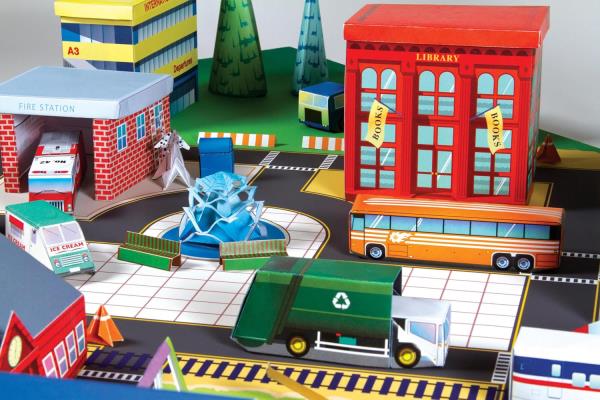 Origami City: A Fold-By-Number Book