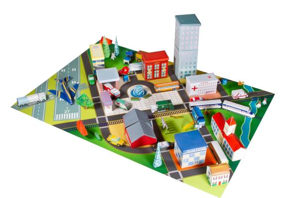 Origami City: A Fold-By-Number Book