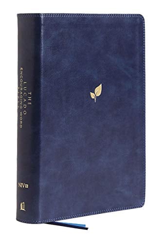 NIV The Lucado Encouraging Word Bible (Thumb Indexed, 9563BL Blue Leathersoft)