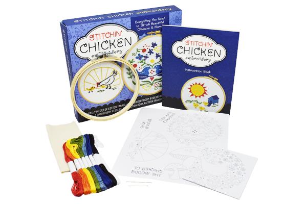 Stitchin' Chicken Embroid