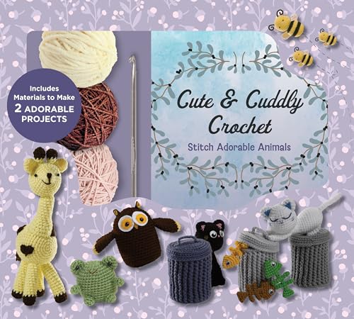 Cute and Cuddly Crochet Kit: Stitch Adorable Animals