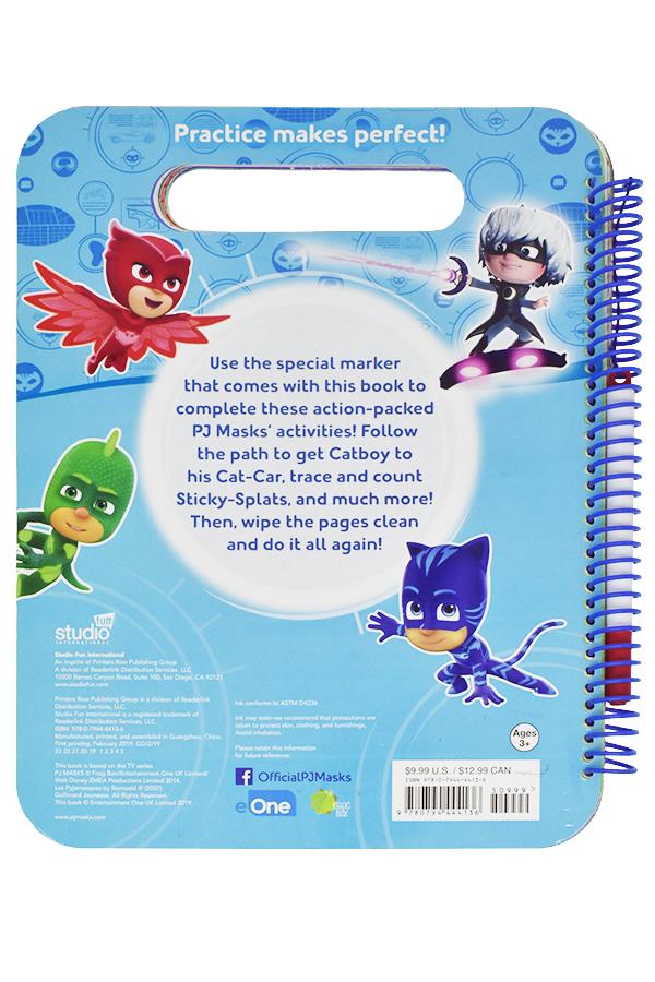 PJ Masks Wipe-Clean Activ