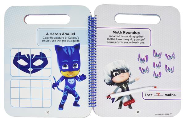 PJ Masks Wipe-Clean Activ