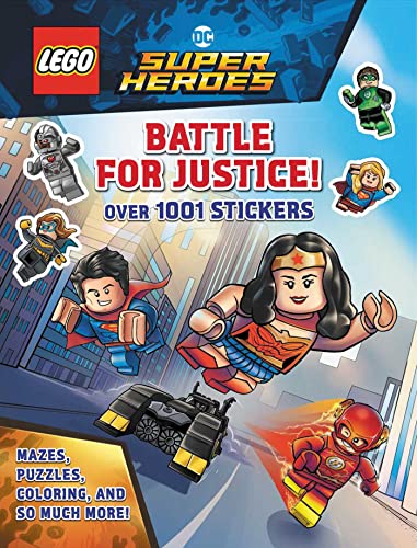 Battle for Justice! Over 1001 Stickers (LEGO DC Super Heroes)