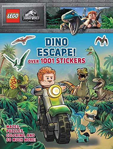 Dino Escape! Over 1001 Stickers (LEGO Jurassic World)