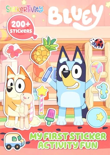 My First Sticker Activity Fun Stickertivity (Bluey)