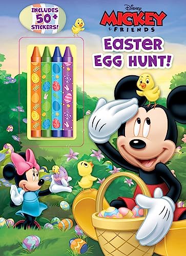 Easter Egg Hunt! Coloring & Activity (Disney Mickey & Friends)