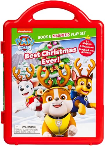 Best Christmas Ever Book & Magnetic Play Set (Paw Patrol)