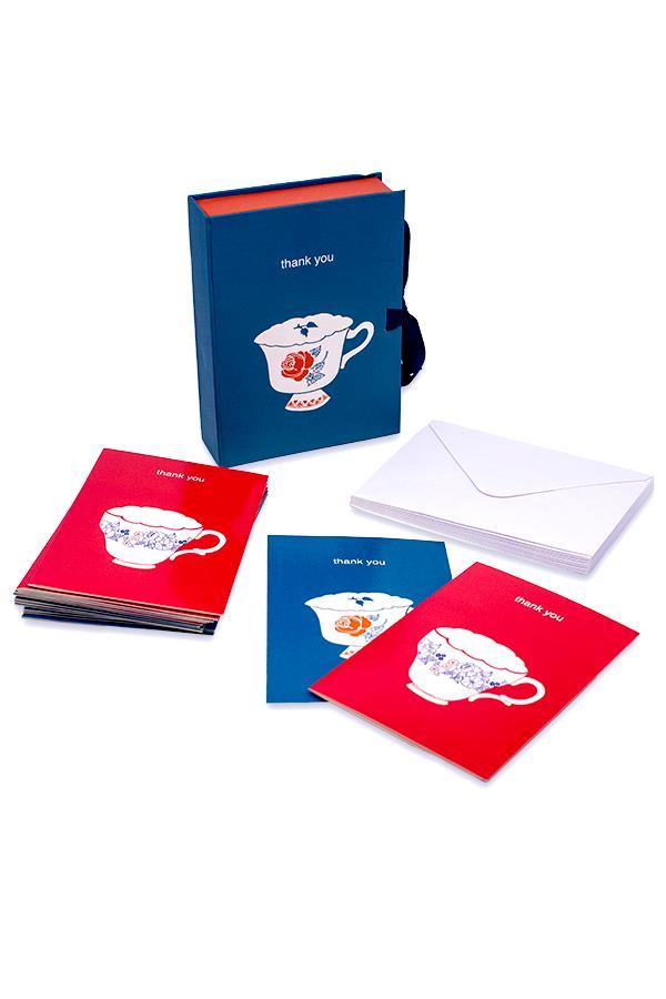 Tea Time Notecard Box Ima
