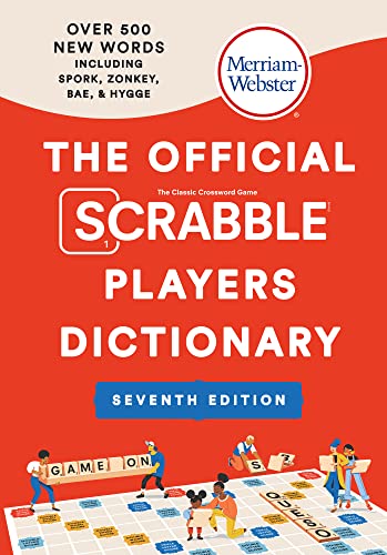 The Official Scrabble Players Dictionary: Over 500 New Words Including Spork, Zonkey, Bae, & Hygge (7th Edition)