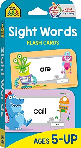 Sight Words Flash Cards