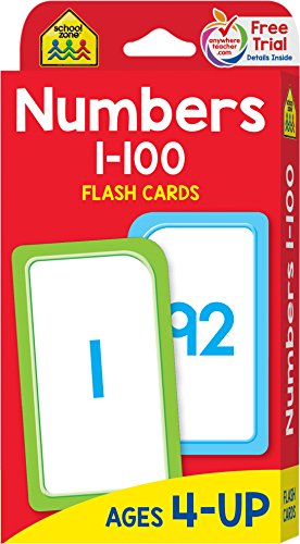 Numbers 1-100: Flash Cards