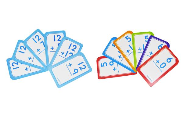 Addition 0-12 Flash Cards