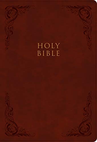 CSB Super Giant Print Reference Bible (Indexed, Burgundy LeatherTouch)
