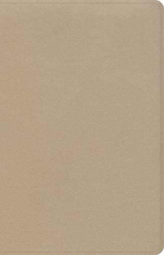 CSB Large Print Personal Size Reference Bible (Thumb-Indexed, Gold LeatherTouch)