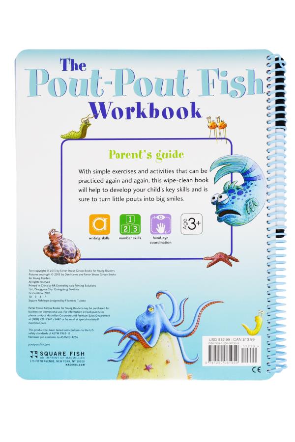 The Pout-Pout Fish Wipe Clean Workbook