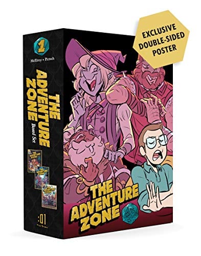 The Adventure Zone Boxed Set: Here There Be Gerblins/Murder on the Rockport Limited!/Petals to the Metal