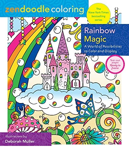Rainbow Magic: A World of Possibilities to Color and Display (Zendoodle Coloring)