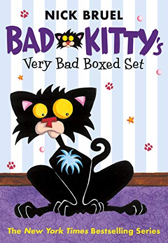 Bad Kitty's Very Bad Boxed Set: Bad Kitty Gets a Bath/Happy Birthday, Bad Kitty/Bad Kitty vs the Babysitter - with Free Poster! (Bad Kitty, 1)