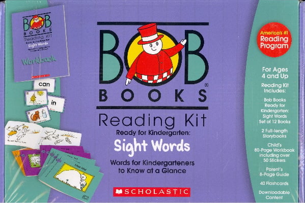 Bob Books Reading Kit: Ready for Kindergarten - Sight Words