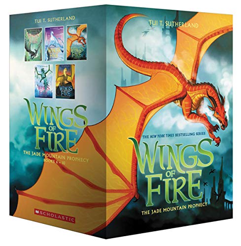 Wings of Fire: The Jade Mountain Prophecy (Moon Rising/Winter Turning/Escaping Peril/Talons of Power/Darkness of Dragons)