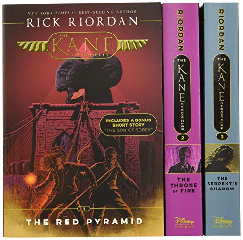 The Kane Chronicles Paperback Box Set (The Kane Chronicles)
