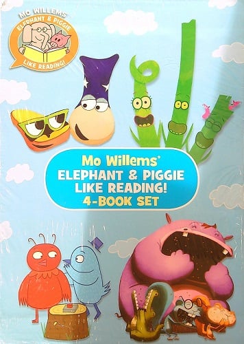 Mo Willems' Elephant & Piggie Like Reading! 4-Book Set