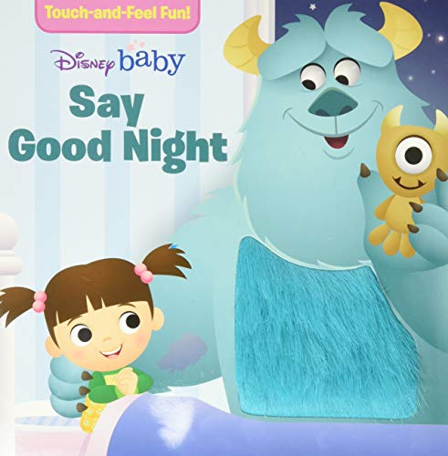 Say Good Night Touch-and-Feel Book (Disney Baby)