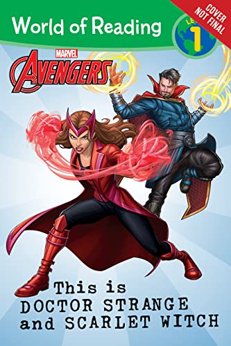 This is Doctor Strange and Scarlet Witch (Marvel Avengers, World of Reading, Level 1)