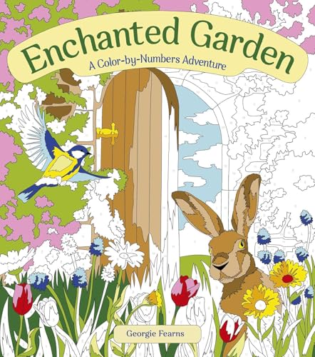 Enchanted Garden: A Color-By-Numbers Adventure