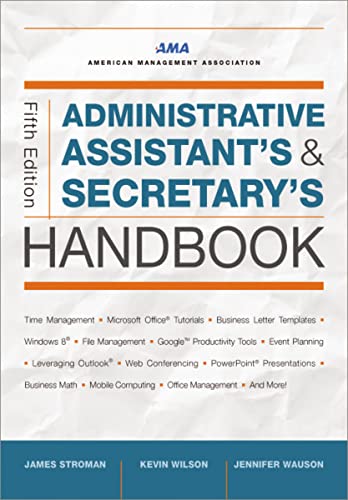 Administrative Assistant's and Secretary's Handbook (5th Edition)