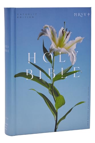 NRSV Catholic Edition Holy Bible (#9762V - Easter Lily Hardcover)