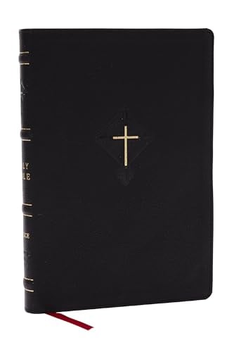 RSV2CE, Thinline Large Print Catholic Bible (#8963BK - Black Leatherso ...