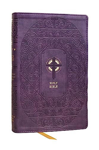 NRSV, Sacraments of Initiation Catholic Bible (#9833PUR - Purple Leathersoft, Commemorative Edition)