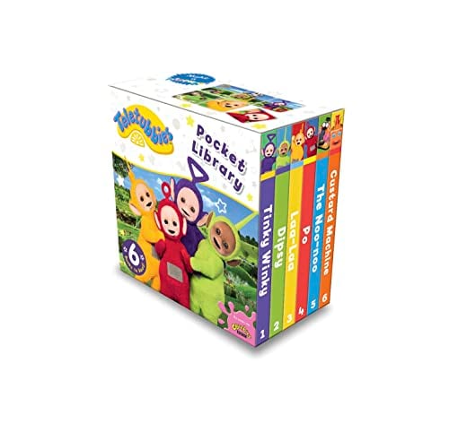 Teletubbies Pocket Library (Custard Machine/The Noo-Noo/Po/Laa-Laa/Dipsy/Tinky Winky)