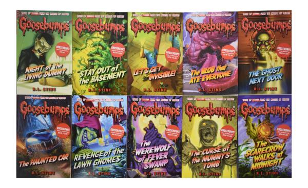 Goosebumps 10 Books Colle