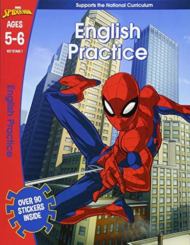 English Practice (Spider-Man, Marvel Learning, Ages 5-6)