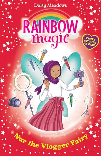 Nur the Vlogger Fairy: 3 Stories in 1 (Rainbow Magic)