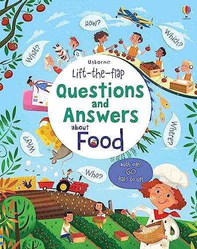 Lift-The-Flap Questions and Answers About Food (Questions & Answers)