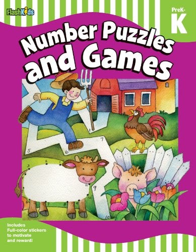 Number Puzzles And Games (Flash Kids, PreK-K)