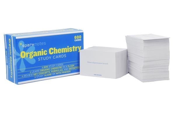 Organic Chemistry SparkNotes Study Cards