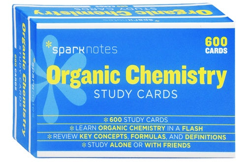 Organic Chemistry SparkNotes Study Cards