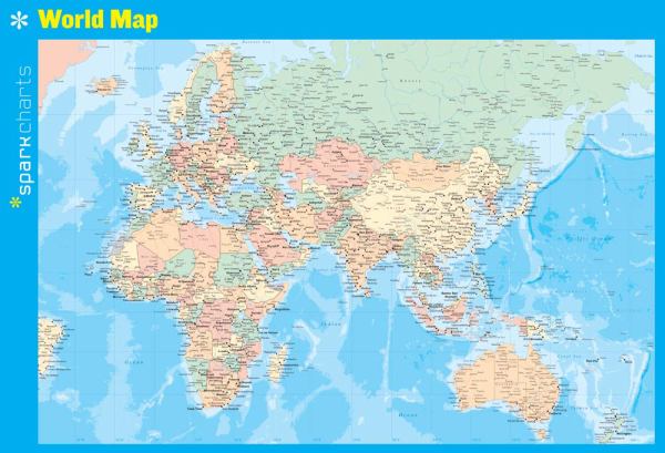 World Map (SparkCharts)