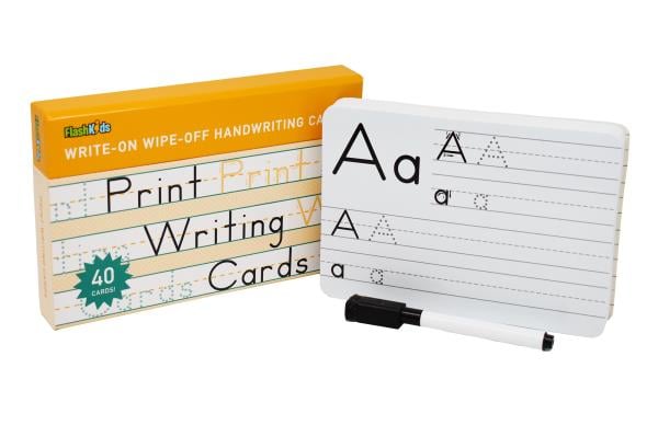 Print Writing Cards (Write-On Wipe-Off Handwriting Cards.)