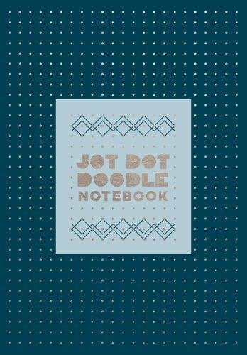 Jot Dot Doodle Notebook (Blue and Silver)
