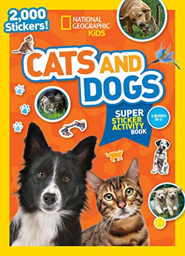 Cats and Dogs Super Sticker Activity Book