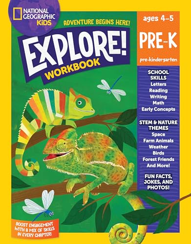 National Geographic Kids Explore! Workbook (Pre-K)
