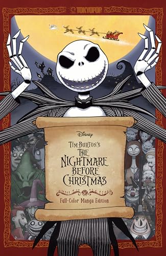 Tim Burton's The Nightmare Before Christmas (Disney, Full-Color Manga Edition)