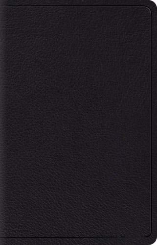 ESV Wide Margin Reference Bible (Black Top Grain Leather)